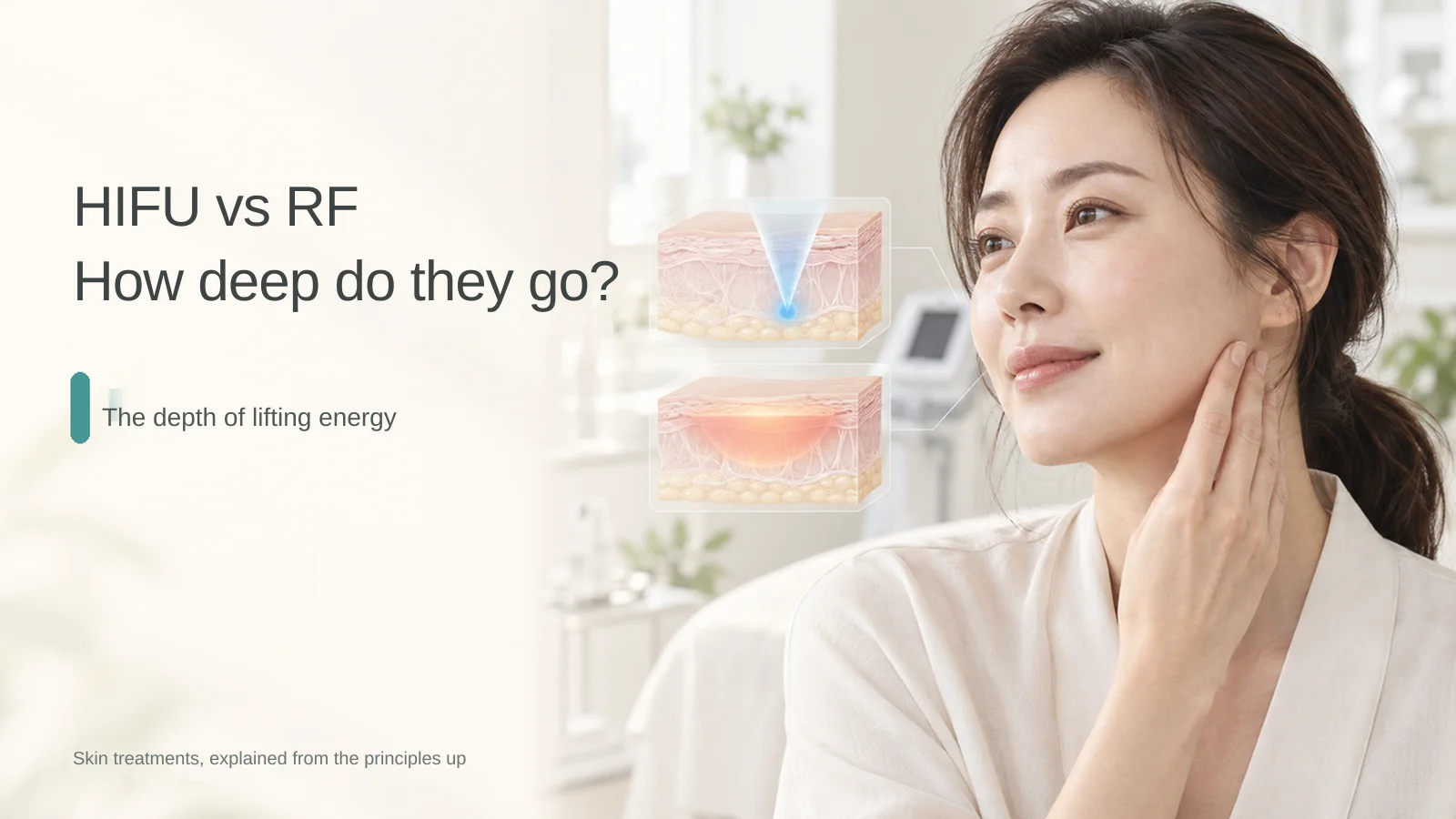 拉提,先從音波(HIFU)和電波(RF)說起